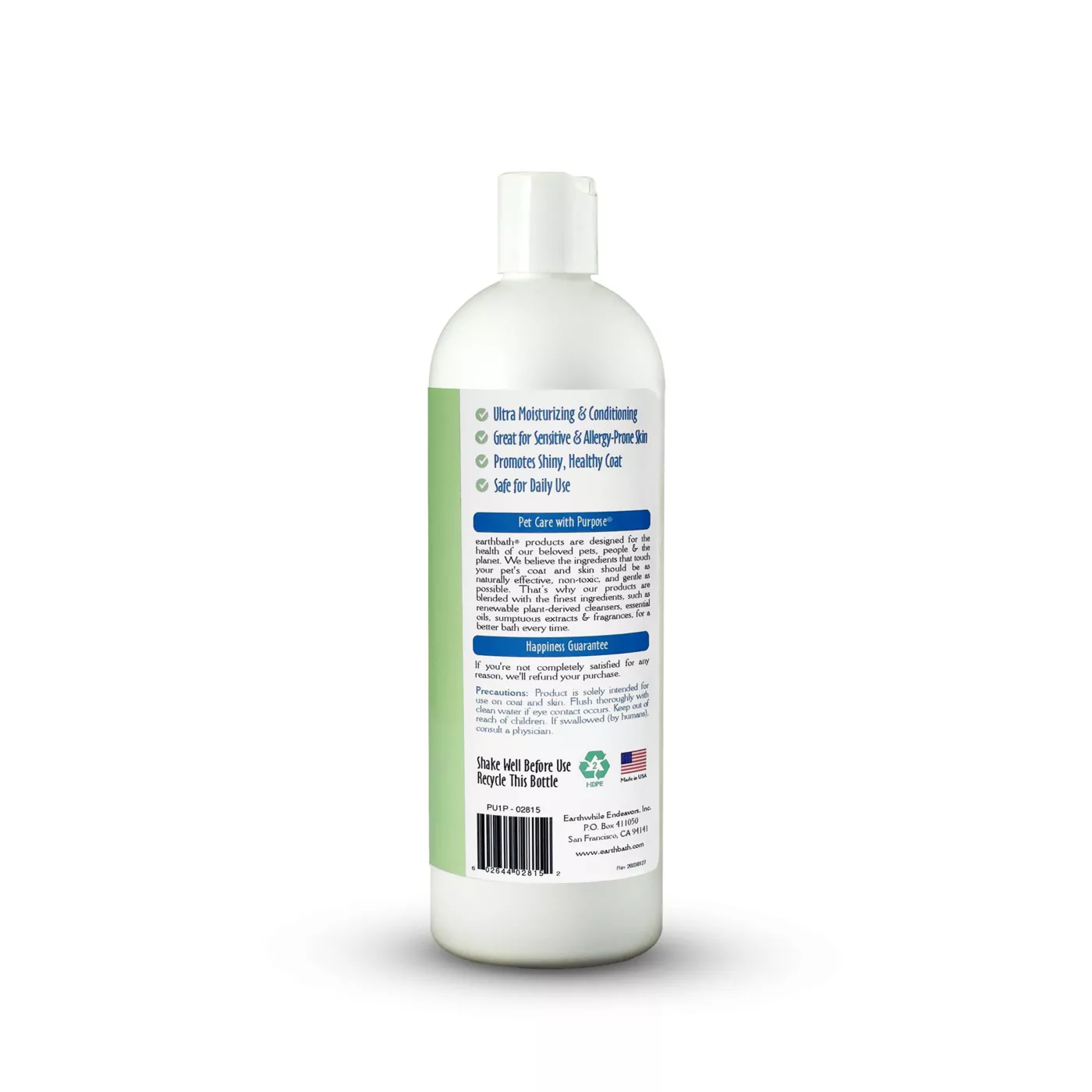 earthbath Hypoallergenic Shea Butter Shampoo