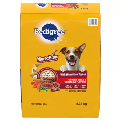 Product Pedigree With MarroBites Pieces Adult Dog Food - Steak & Vegetable