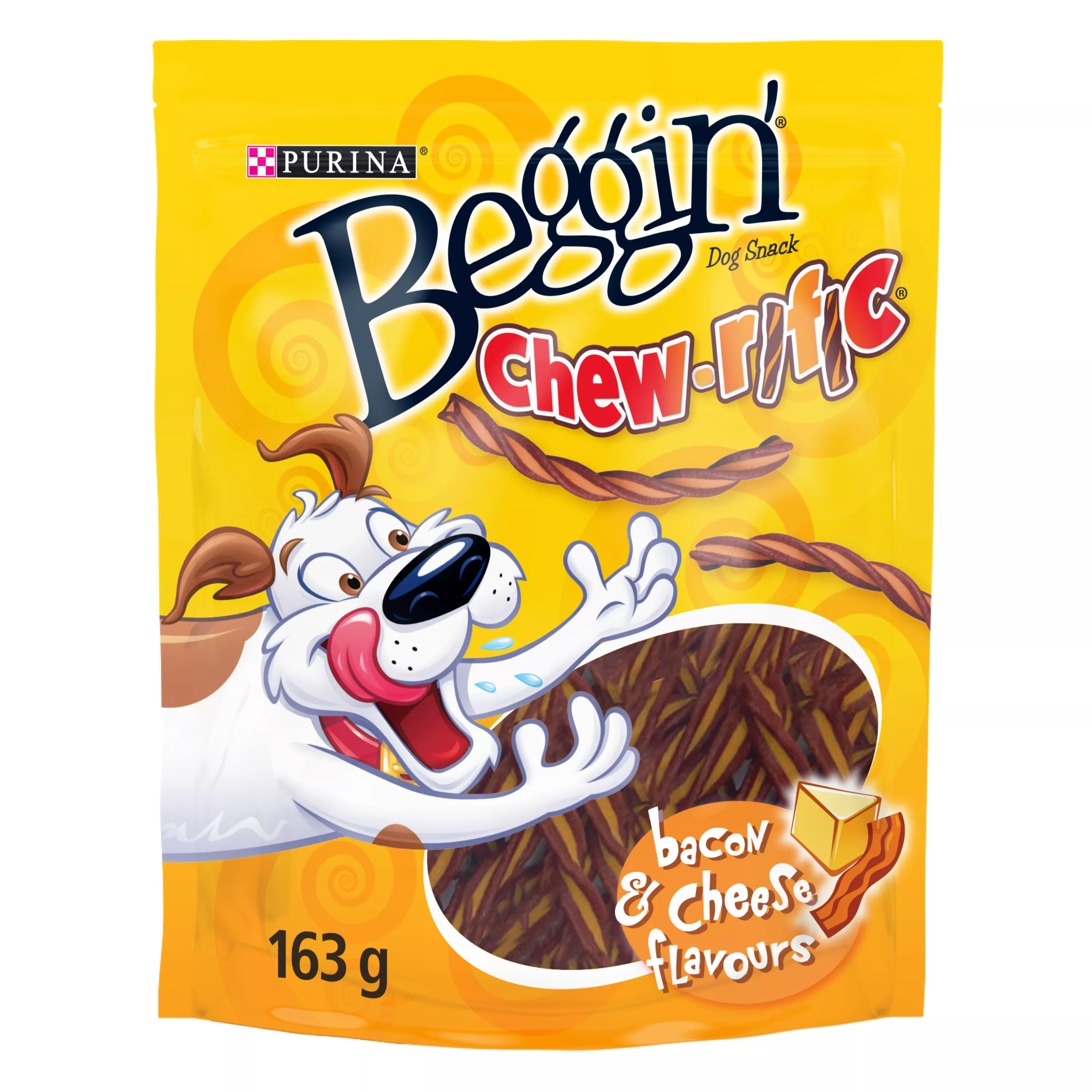 Beggin' Chew-Rific Dog Treat - Bacon & Cheese