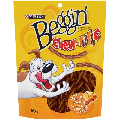 Product Beggin' Chew-Rific Dog Treat - Bacon & Cheese