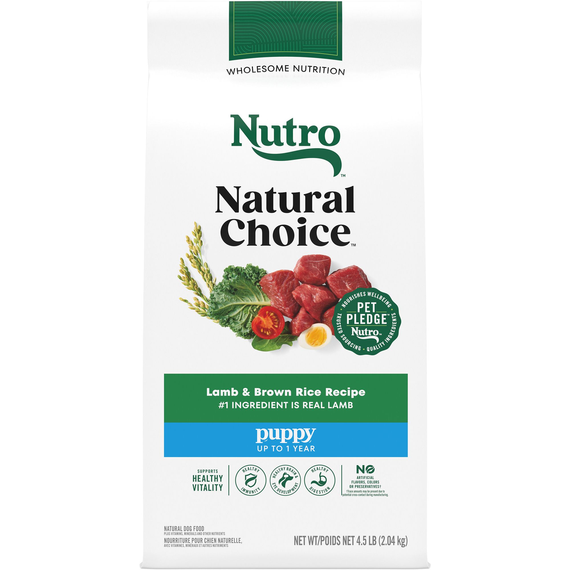 Nutro wholesome essentials large breed puppy hotsell