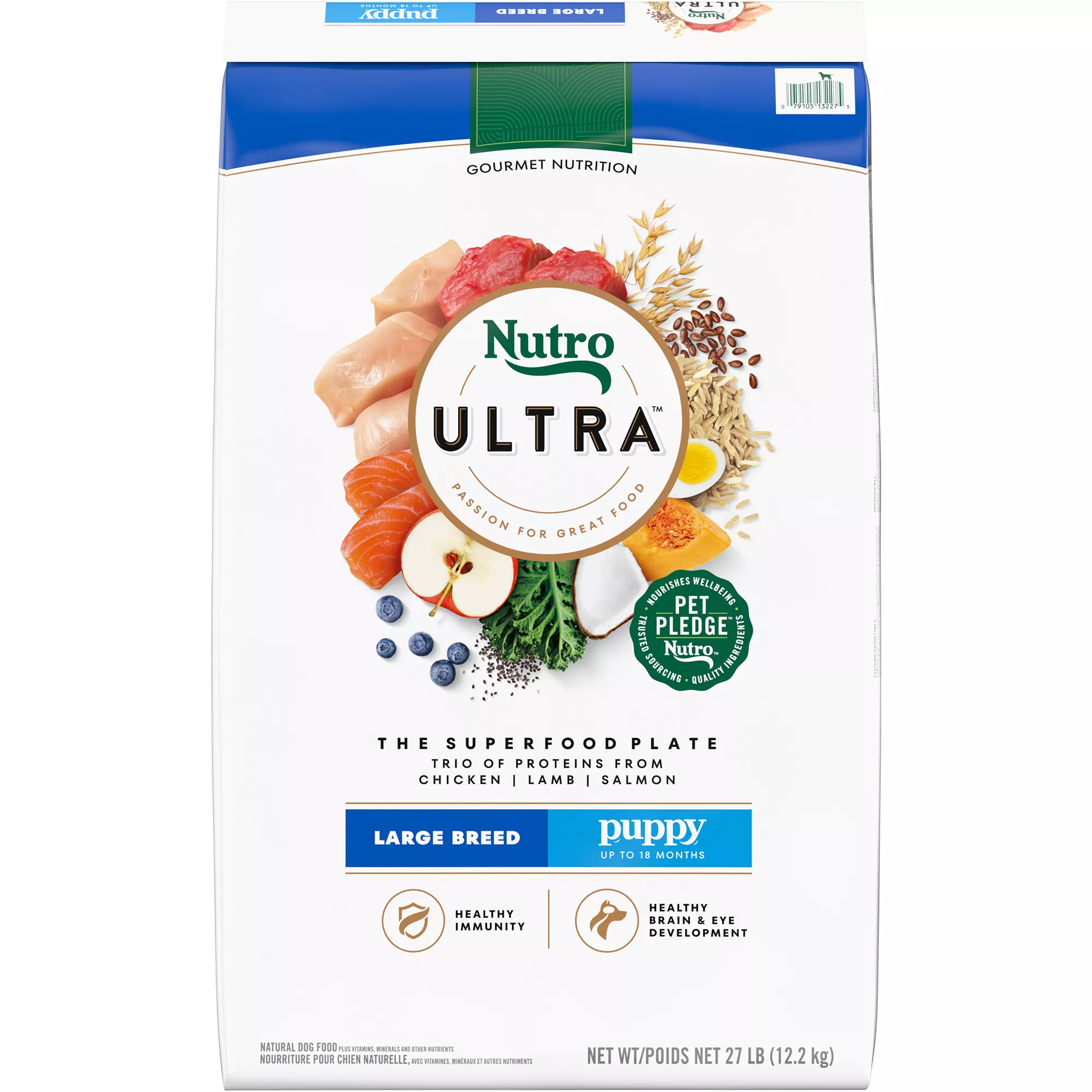 NUTRO ULTRA&trade; Large Breed Puppy Dry Dog Food - Chicken, Lamb, Salmon