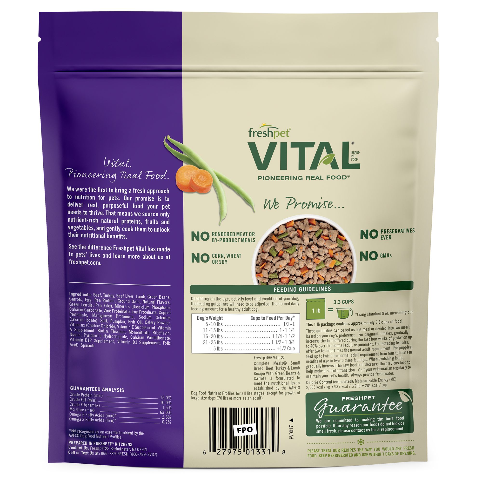 Freshpet vital grain free small breed best sale