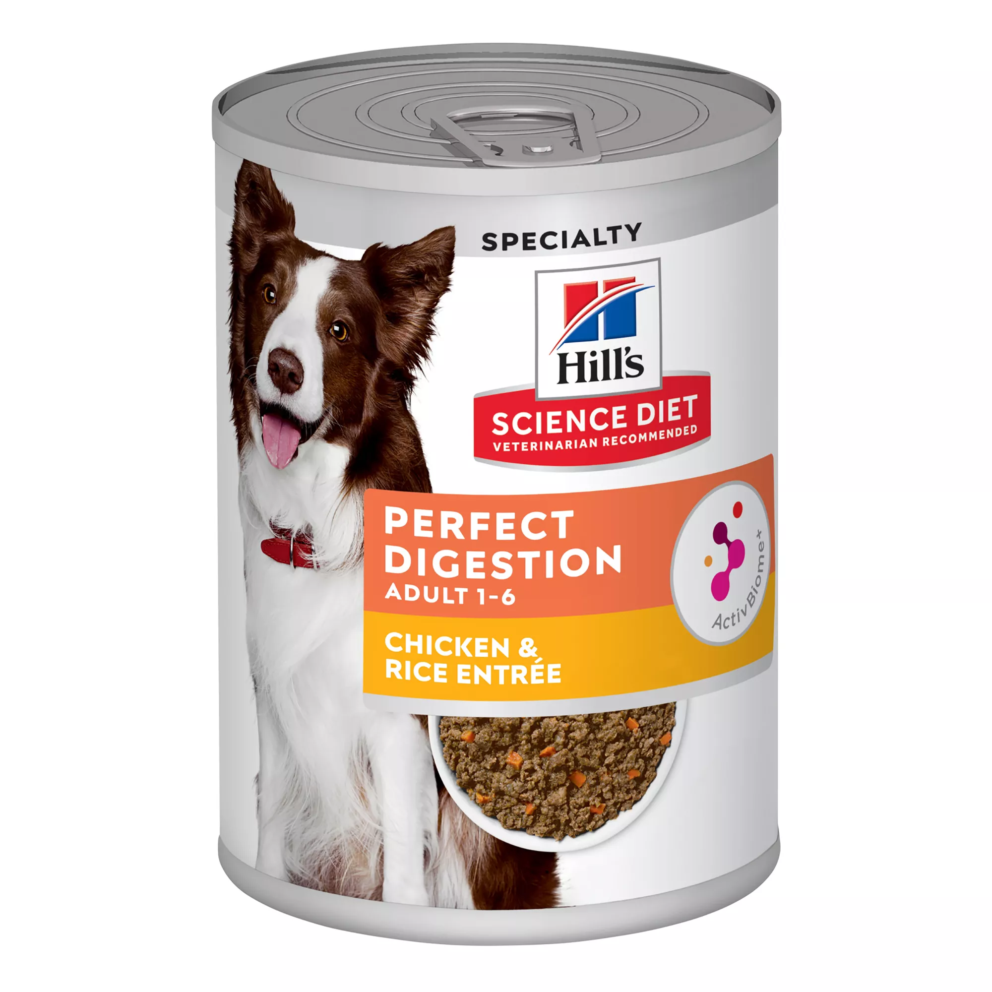 Hill's Science Diet Perfect Digestion Chicken & Rice Entree Adult Dog Wet Food - 12.8 oz