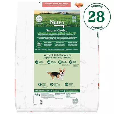 Product Nutro Natural Choice Adult Dog Food - Salmon & Brown Rice, Small Bites