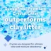 PetSafe® ScoopFree® Premium Crystal Cat Litter - Fresh Scent - Superior Odor Control - 8 lb image thumbnail 2