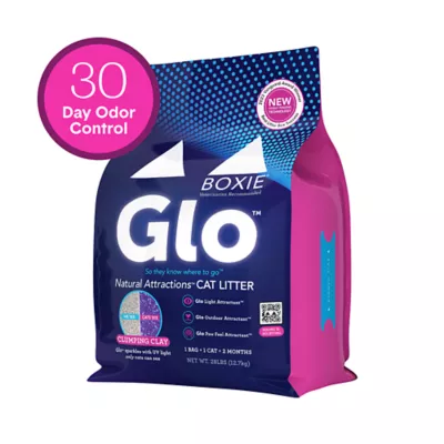 Product Boxie GLO Natural Attractions Cat Litter - Clumping Clay