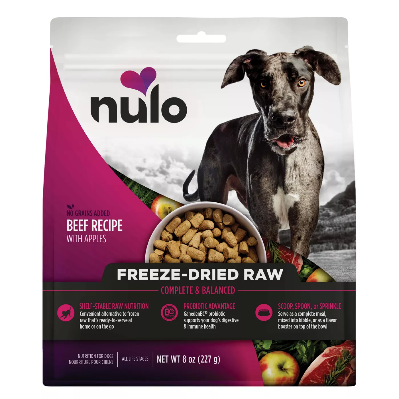 Affordable freeze dried dog food hot sale