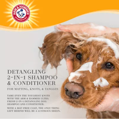 Arm & Hammer ™ Ultra Fresh 2-in-1 Detangling Dog Shampoo - Cucumber/Prickly Pear 16 oz - Image 6