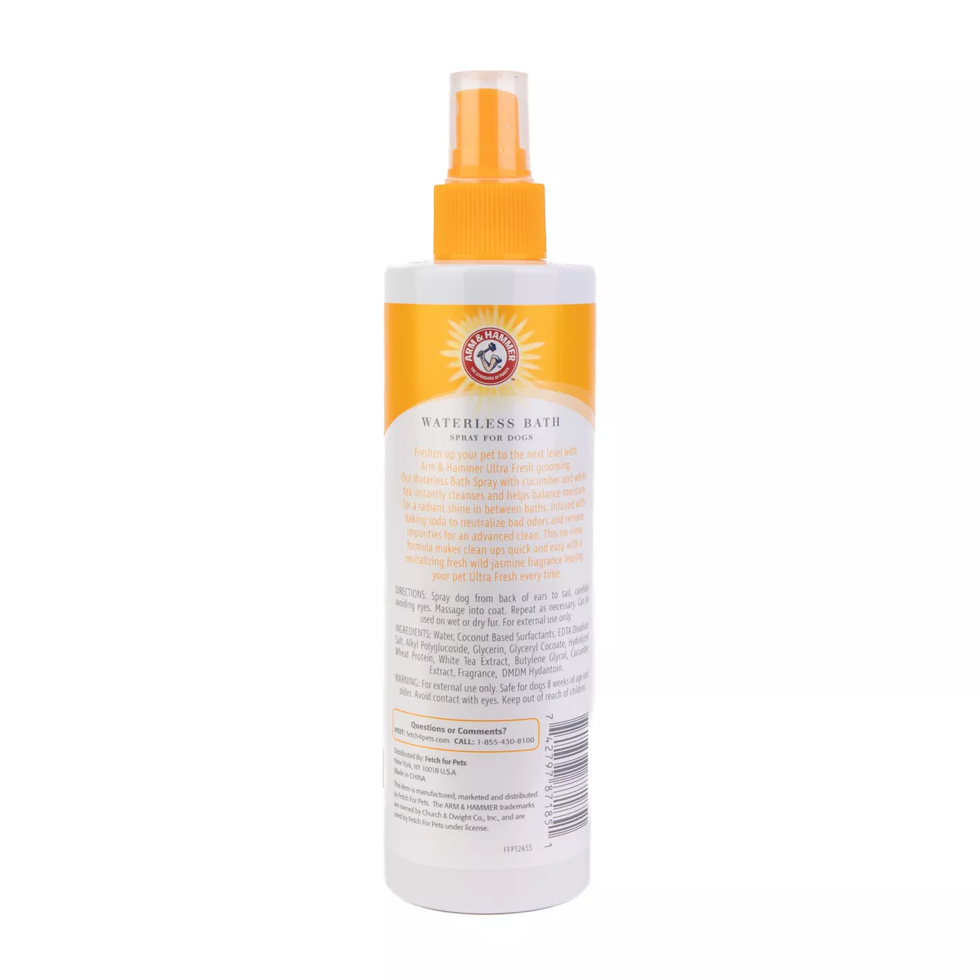 Arm Hammer Ultra Fresh Waterless Deodorizing Dry Dog Shampoo