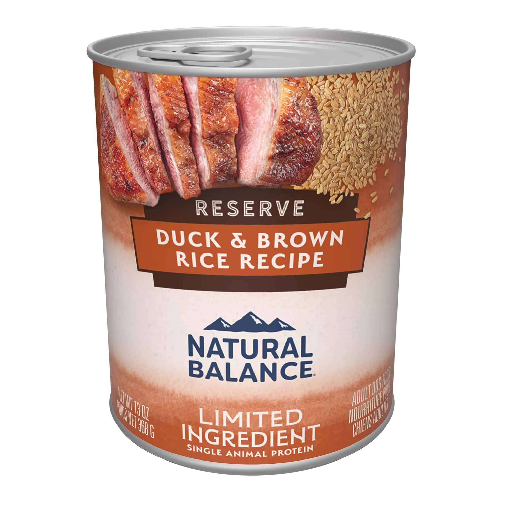 Natural Balance Limited Ingredient Reserve Adult Wet Dog Food - Duck & Brown Rice, 13 oz