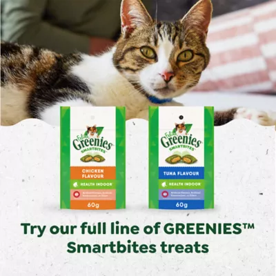 Greenies Feline SmartBites Indoor Dental Care Adult Cat Treats - Tuna - Image 5