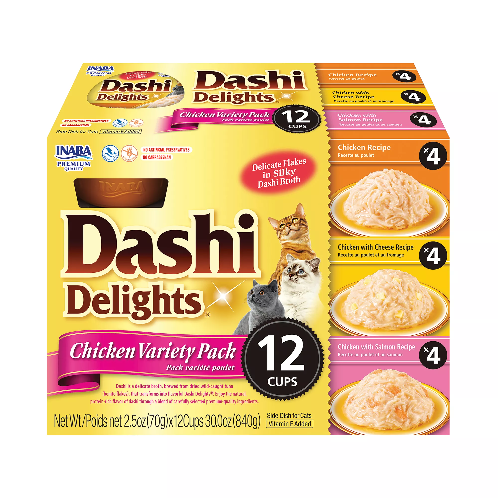 Inaba Dash Delights Chicken Variety Pack