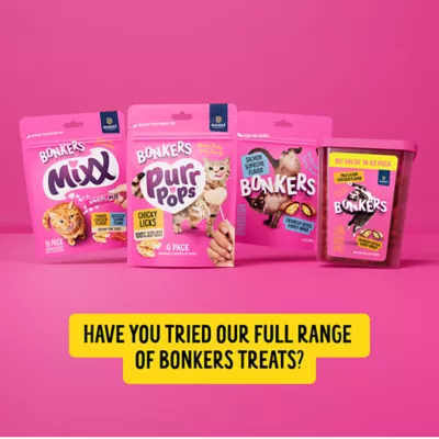 Product Bonkers Crunchy Cat Treats - Seafood & Eat It!
