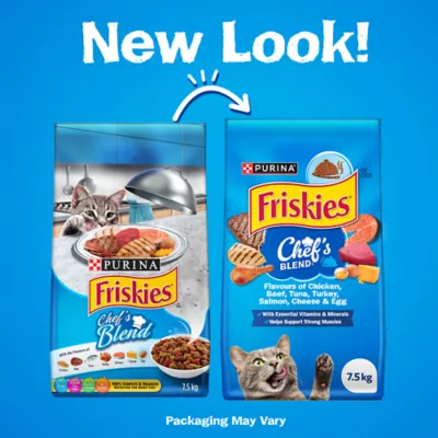 Product Purina Friskies Chef's Blend Dry Cat Food - Chicken, Beef, Tuna, Turkey, Salmon, Cheese