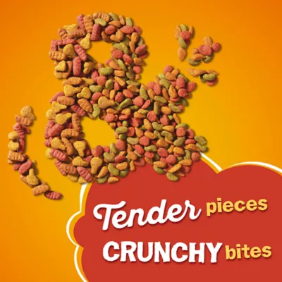 Product Purina Friskies Grillers Meaty Tenders and Crunchy Bites Dry Cat Food - Chicken, Beef, Turkey