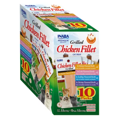 Product Inaba Grain-Free Grilled Chicken Fillet in Chicken Flavored Broth Cat Treat