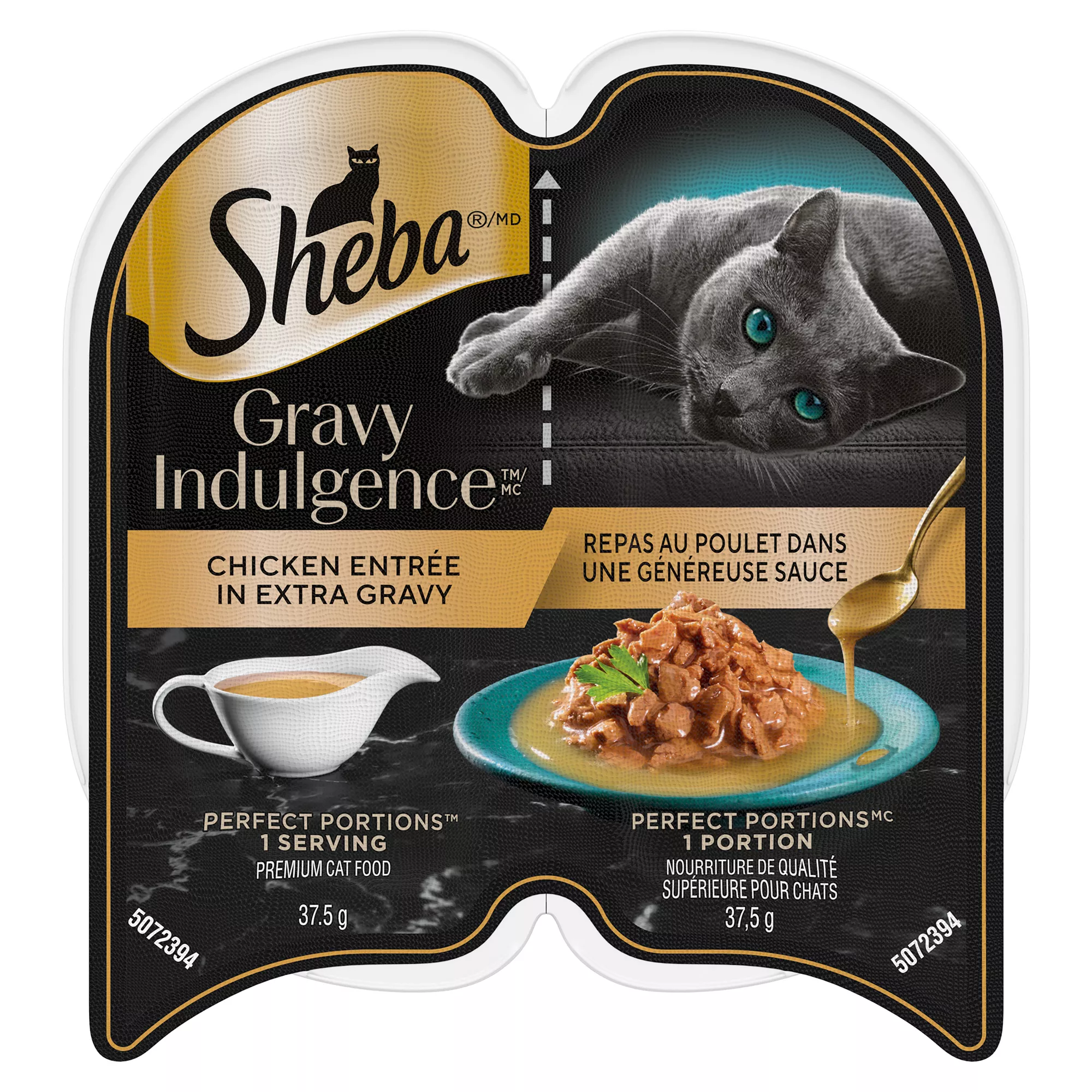 SHEBA Gravy Indulgence Perfect Portions Adult Wet Cat Food - Chicken