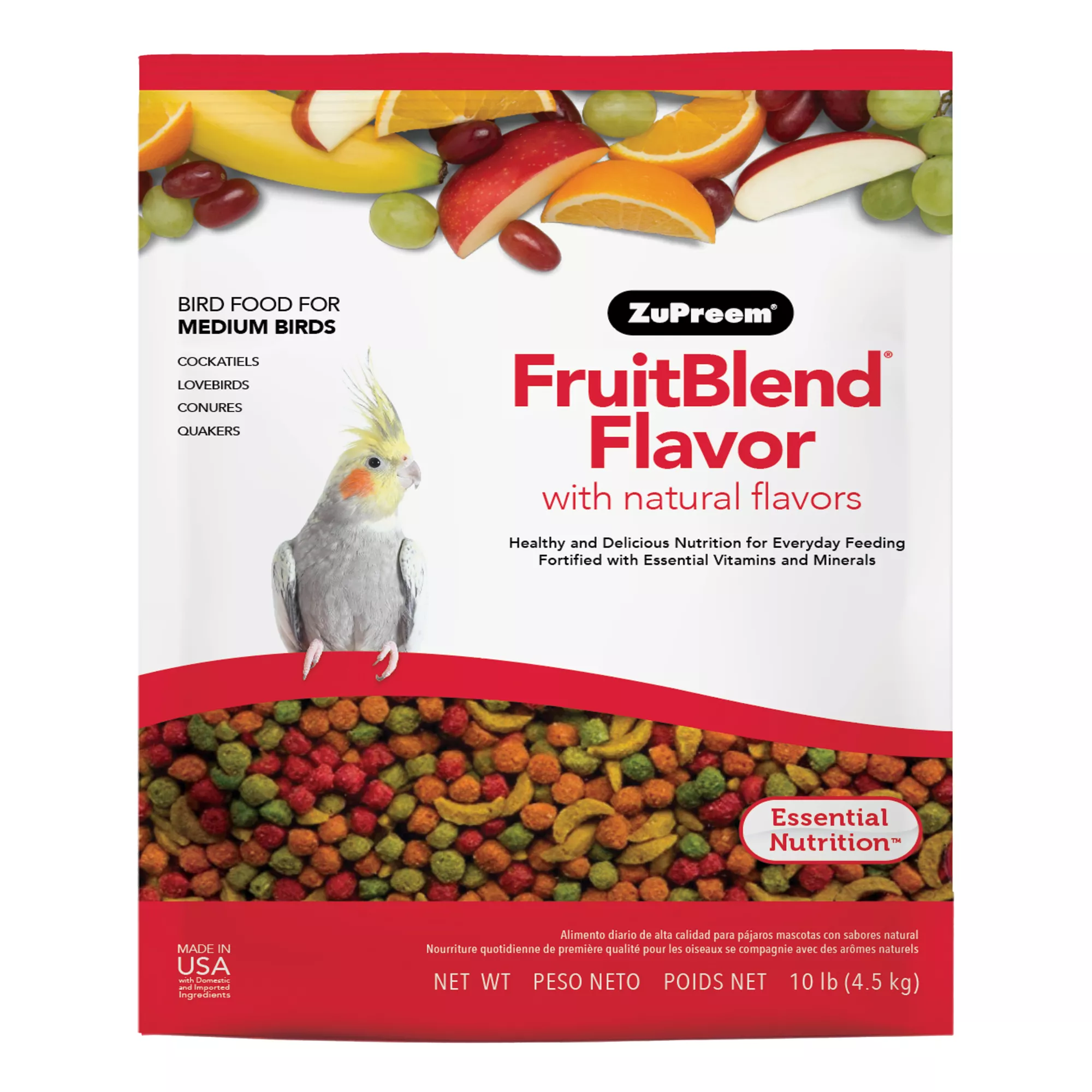 ZuPreem® FruitBlend Conure Food