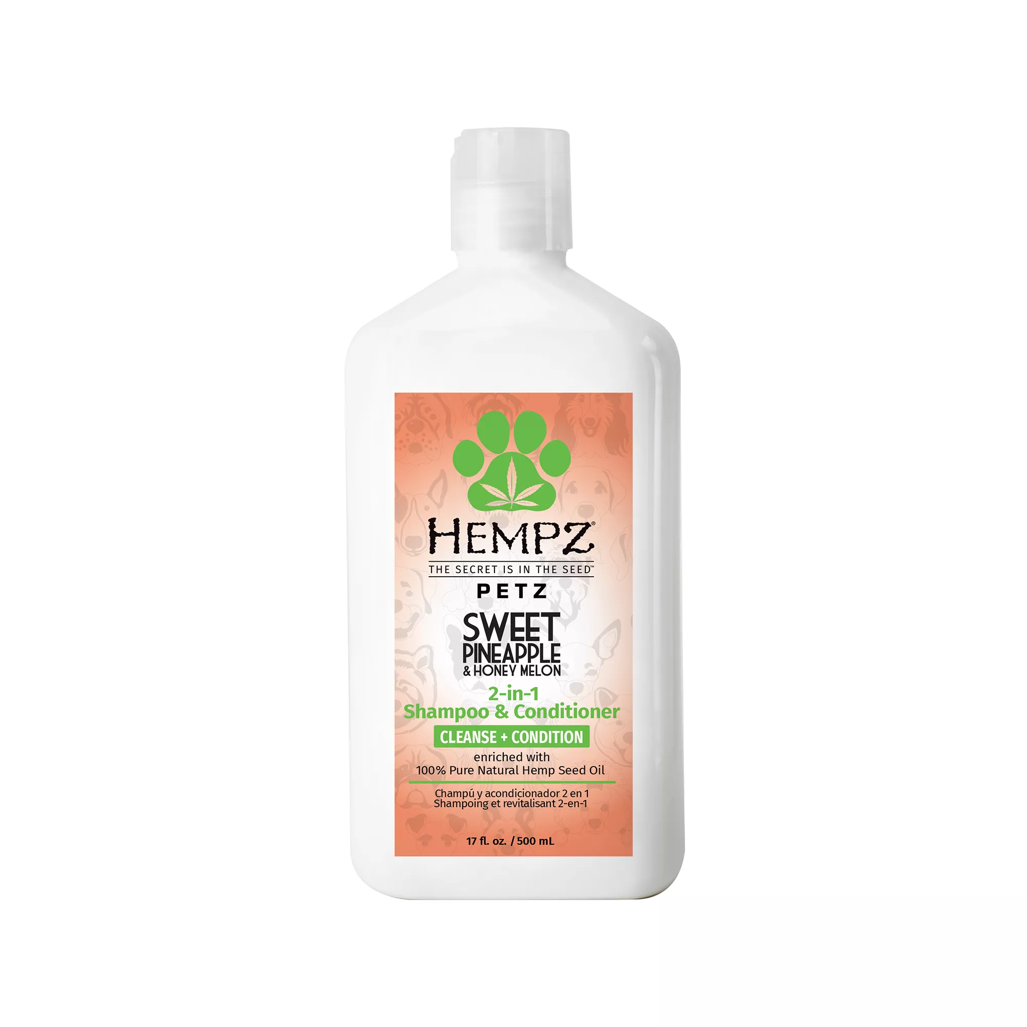 Hempz® Sweet Pineapple & Honey Melon 2-in-1 Dog Shampoo