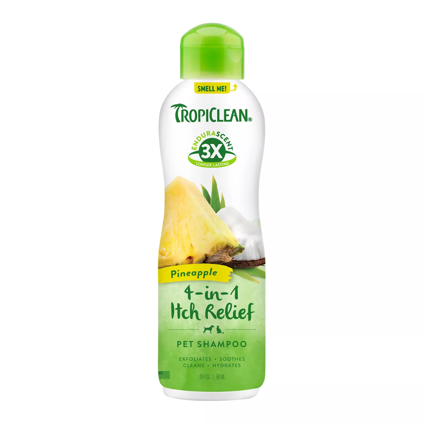 TropiClean Pineapple Itch Relief Pet Shampoo 20oz