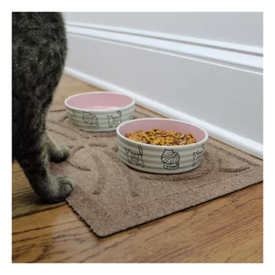 Product Bungalow Flooring Waterhog Kitty Face Pet Mat