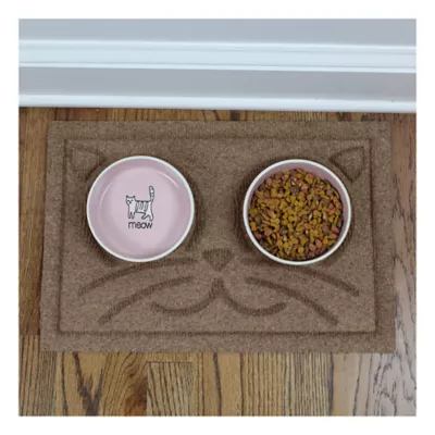 Product Bungalow Flooring Waterhog Kitty Face Pet Mat