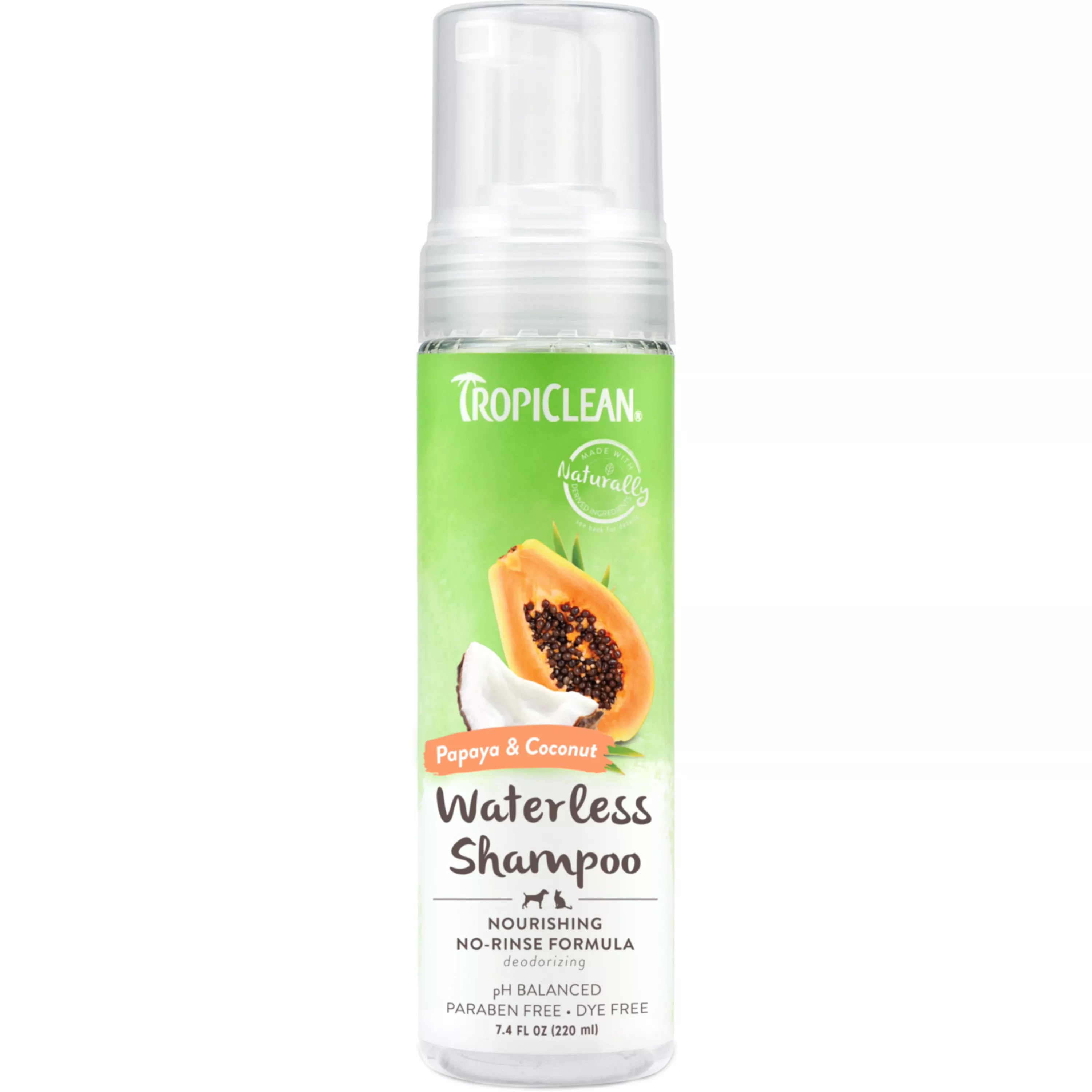 TropiClean® Papaya Waterless Dog Shampoo