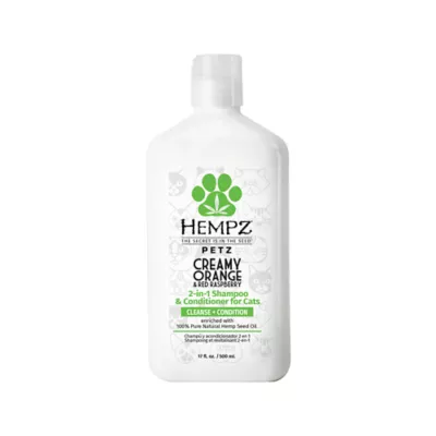 Hempz Creamy Citrus Orange Red Raspberry Cat Spray Cat Shampoo