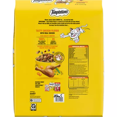 Product Temptations Adult Complete Nutrition Dry Cat Food - Tasty Chicken