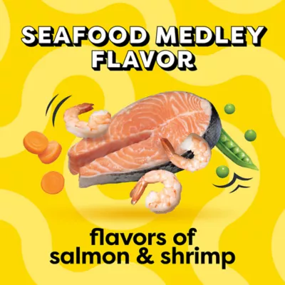 Product Temptations Adult Complete Nutrition Dry Cat Food - Seafood Medley