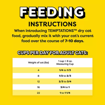Product Temptations Adult Complete Nutrition Dry Cat Food - Seafood Medley
