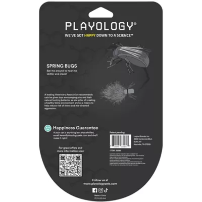Product Playology® Spring Bugs Cat Toys, 2 Pack