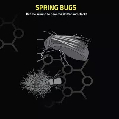 Product Playology® Spring Bugs Cat Toys, 2 Pack