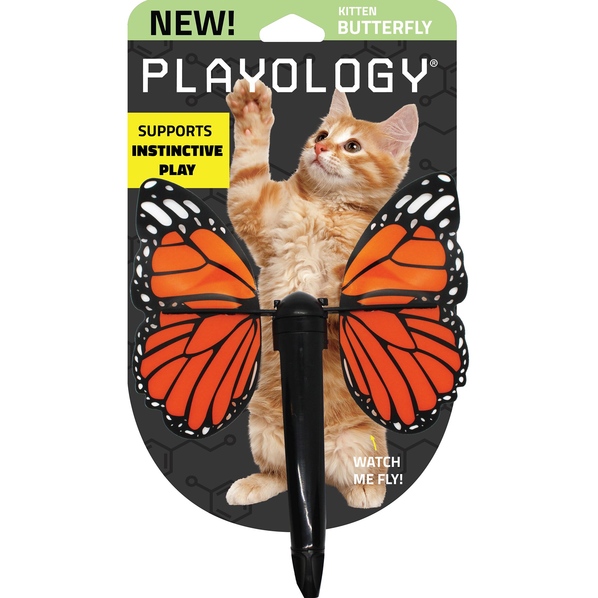 Fly by spinner cat toy best sale