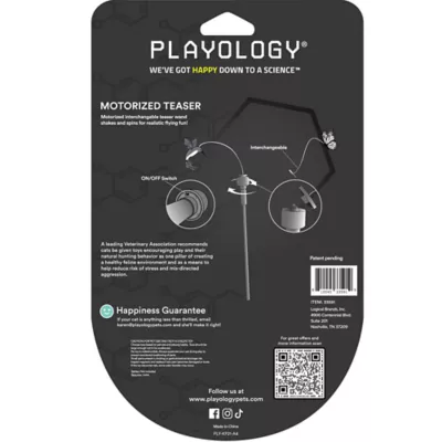 Product Playology® Motorized Hummingbird/Butterfly Teaser Cat Toy
