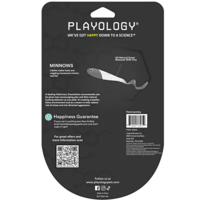 Product Playology® Minnow Cat Toys, 2 Pack