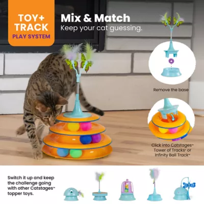 Product Catstages 2-in-1 Flutter Toy