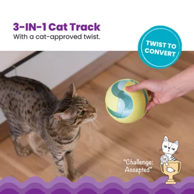 Product Catstages Twist-A-Ball Track Convertible Cat Track