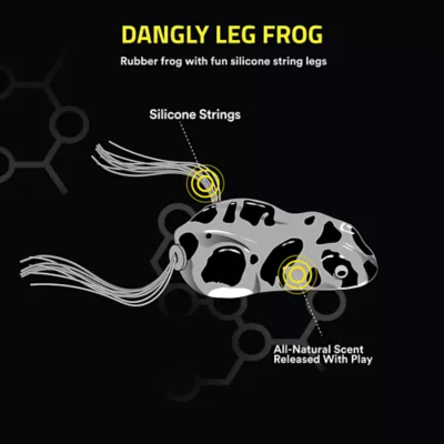 Product Playology Dangly Leg Frog Cat Toy