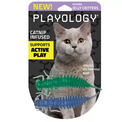 Product Playology® Jelly Critter Cat Toys , 2 Pack