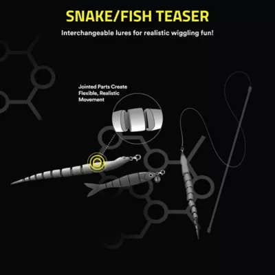 Product Playology Snake/Fish Teaser Cat Toy