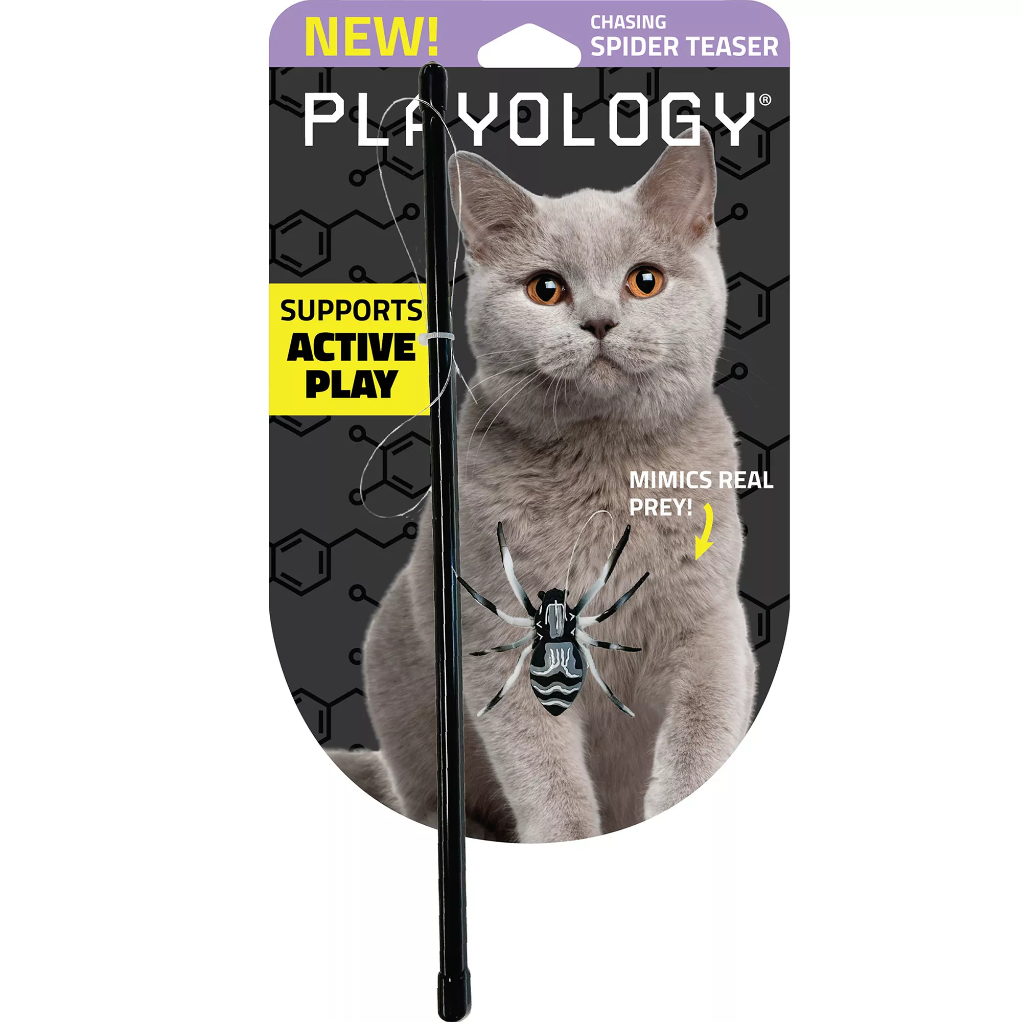 Playology Spider Teaser Cat Toy