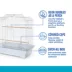 All Living Things® Easy-Clean Bird Cage image thumbnail 3