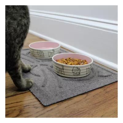 Product Bungalow Flooring Waterhog Kitty Face Pet Mat