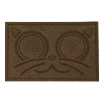 Bungalow Flooring Waterhog Kitty Face Pet Mat - Image 1