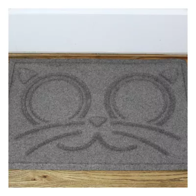 Product Bungalow Flooring Waterhog Kitty Face Pet Mat