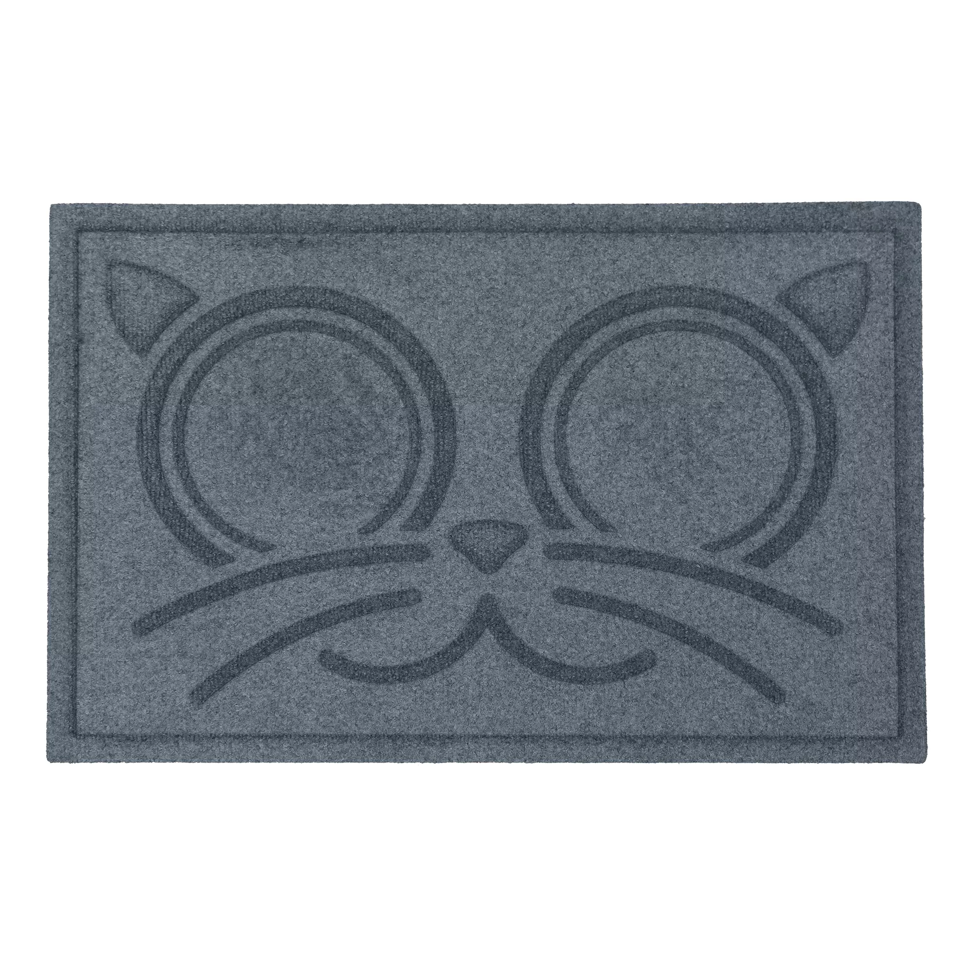 Bungalow Flooring Waterhog Kitty Face Pet Mat