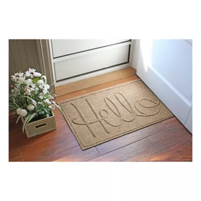 Product Bungalow Flooring Waterhog Hello Pet Mat