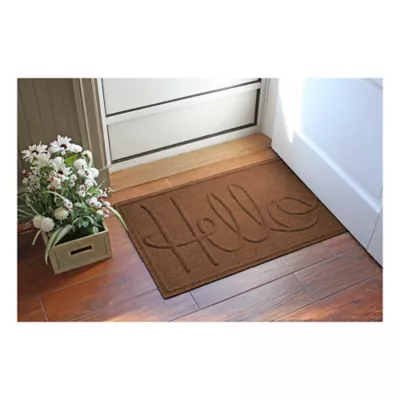 Product Bungalow Flooring Waterhog Hello Pet Mat